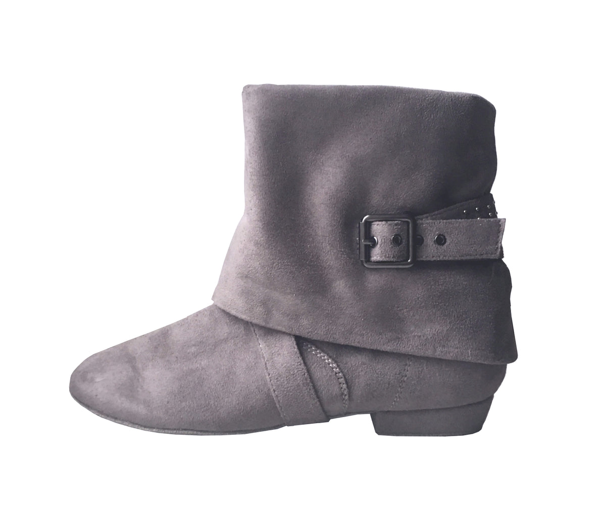 Marine Lauren - Aurora Dance Boot - Grey Micro Suede