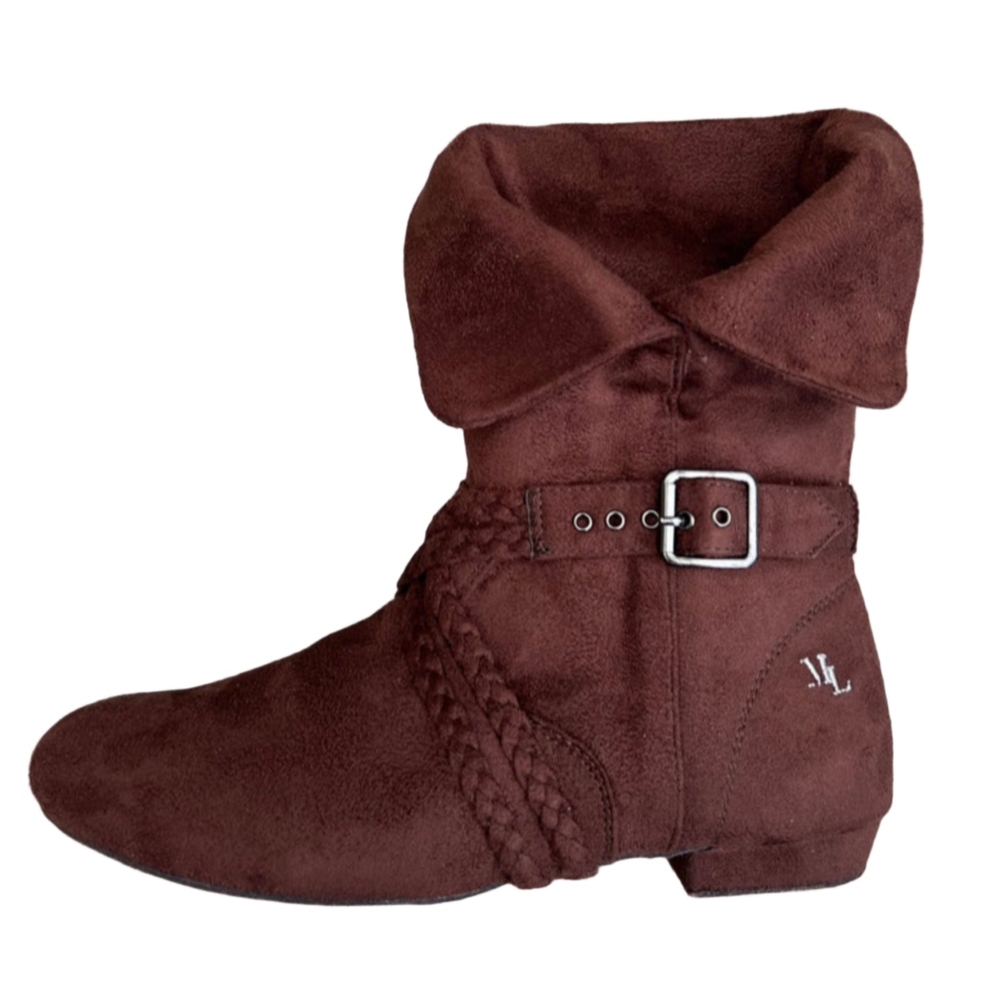 Tinker Bell Dance Boot - Chestnut Micro Suede