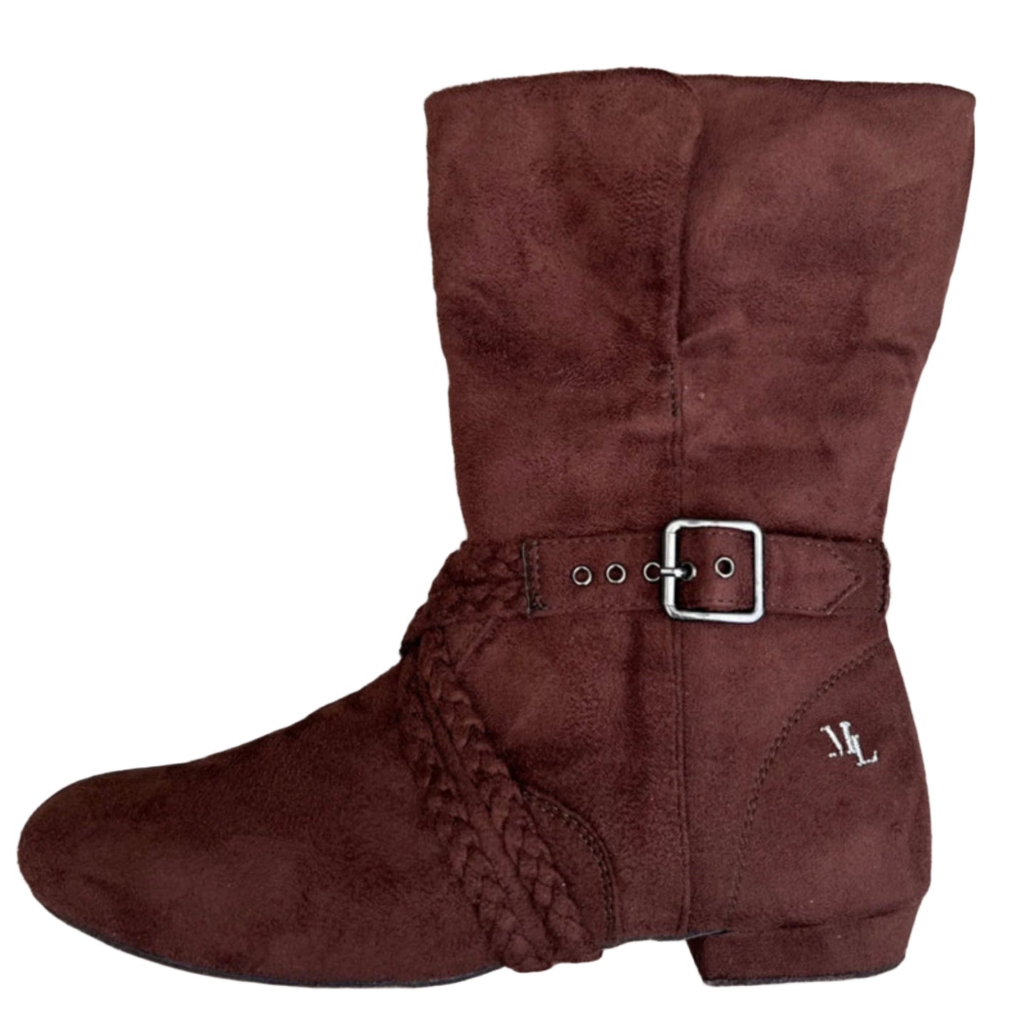 Tinker Bell Dance Boot - Chestnut Micro Suede