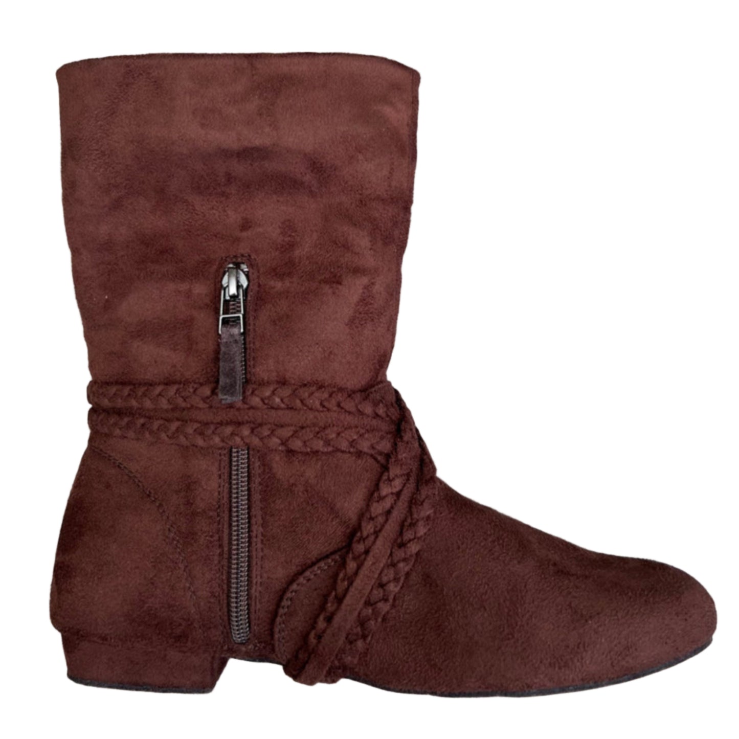 Tinker Bell Dance Boot - Chestnut Micro Suede