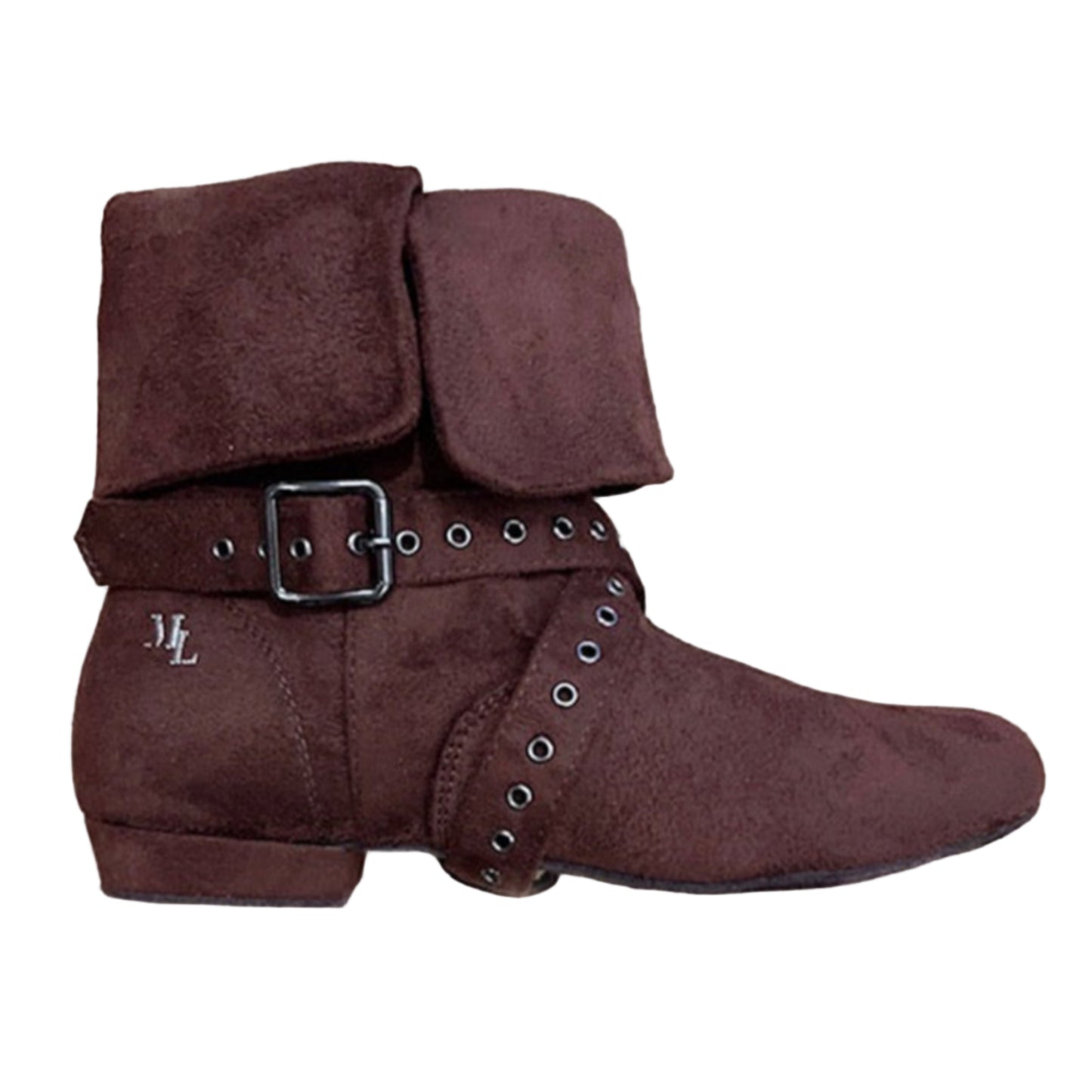 Tinker Bell Dance Boot - Chestnut Micro Suede
