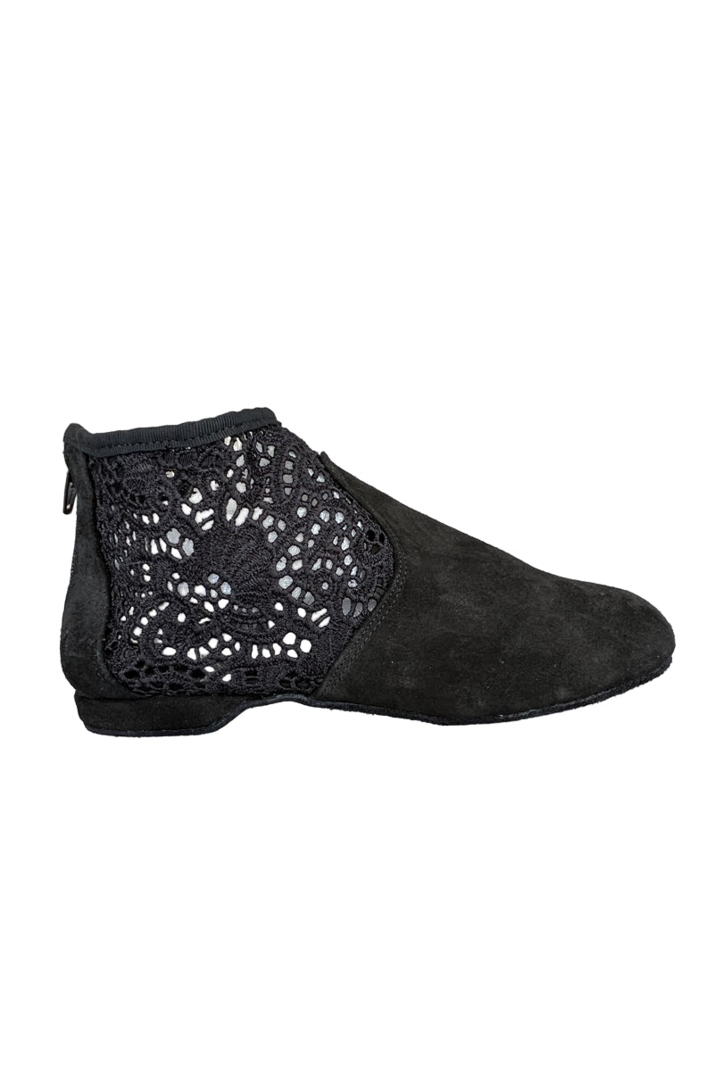 FINAL SALE Torri Zzaoui Dance Bootie - Lace Black