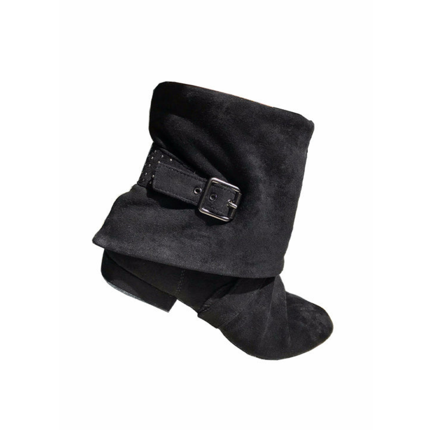 Marine Lauren - Aurora Dance Boot - Black Micro Suede