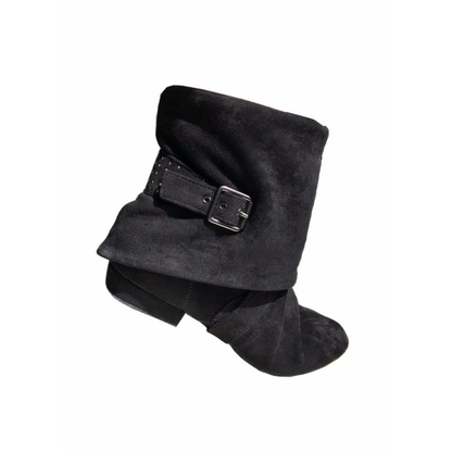 Marine Lauren - Aurora Dance Boot - Black Micro Suede