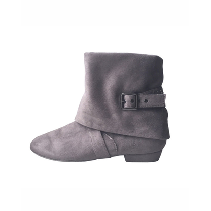 Marine Lauren - Aurora Dance Boot - Grey Micro Suede