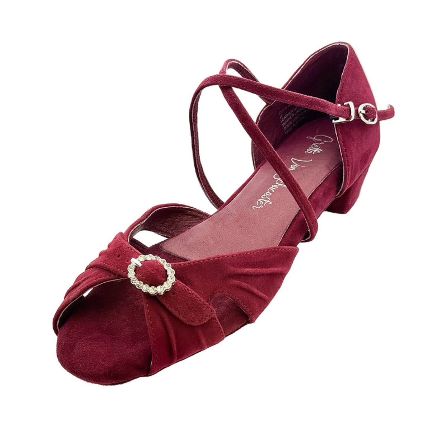 Coca Dance Sandal - Wine Suede