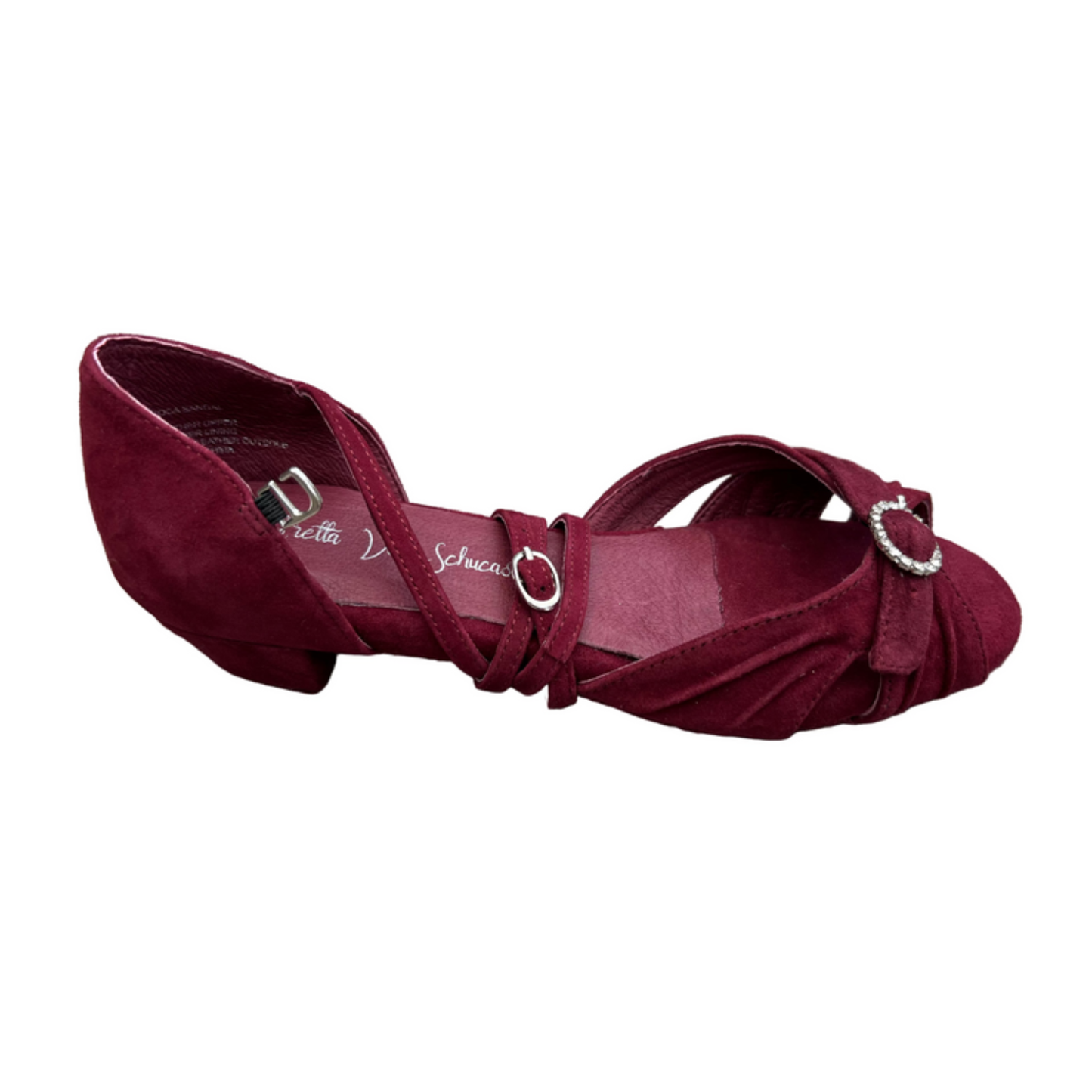 Coca Dance Sandal - Wine Suede