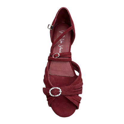 Coca Dance Sandal - Wine Suede