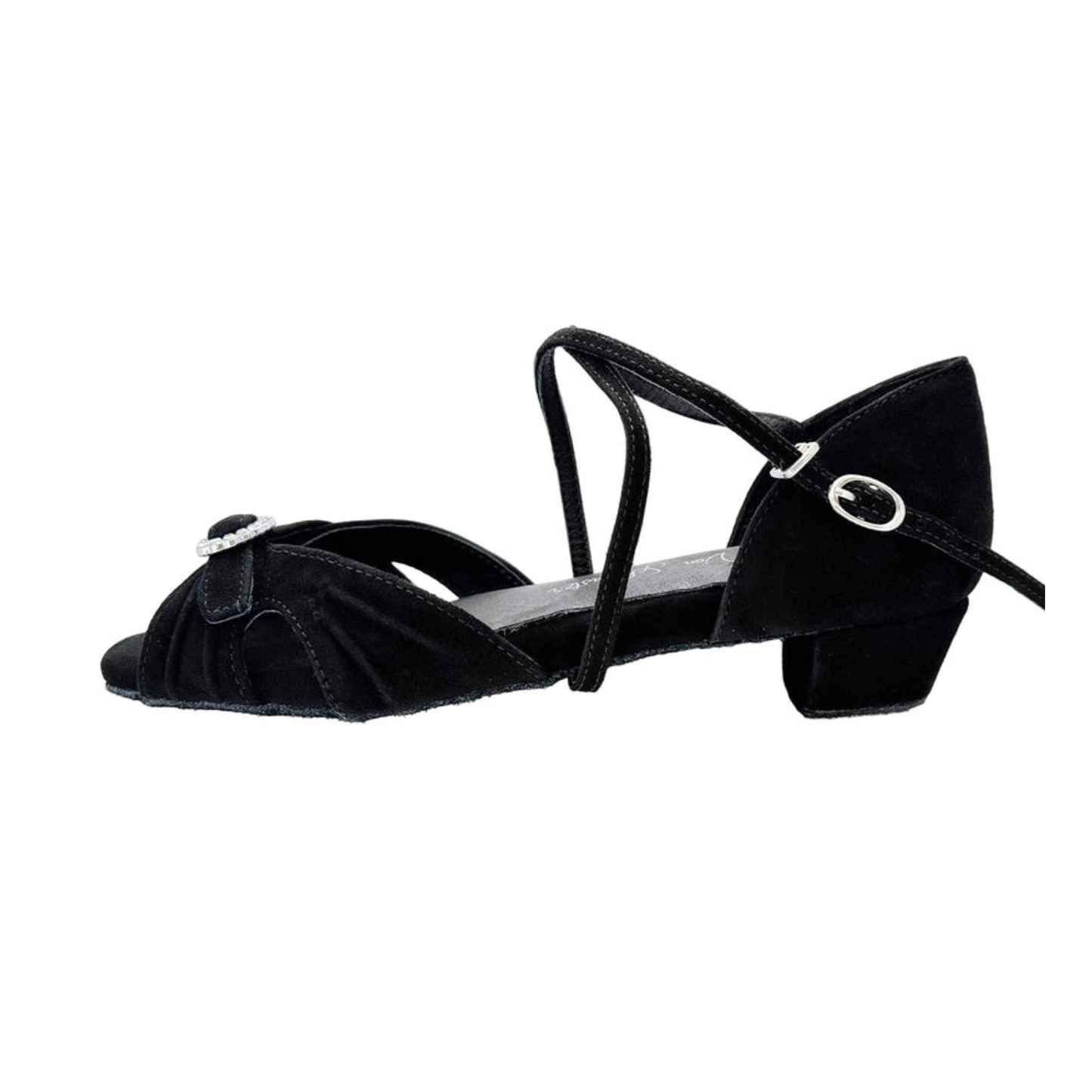Coca Dance Sandal - Black Suede