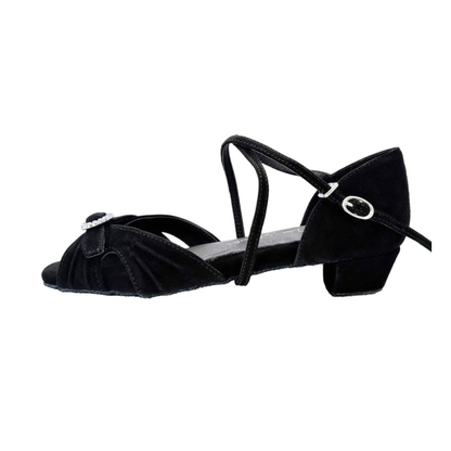 Coca Dance Sandal - Black Suede