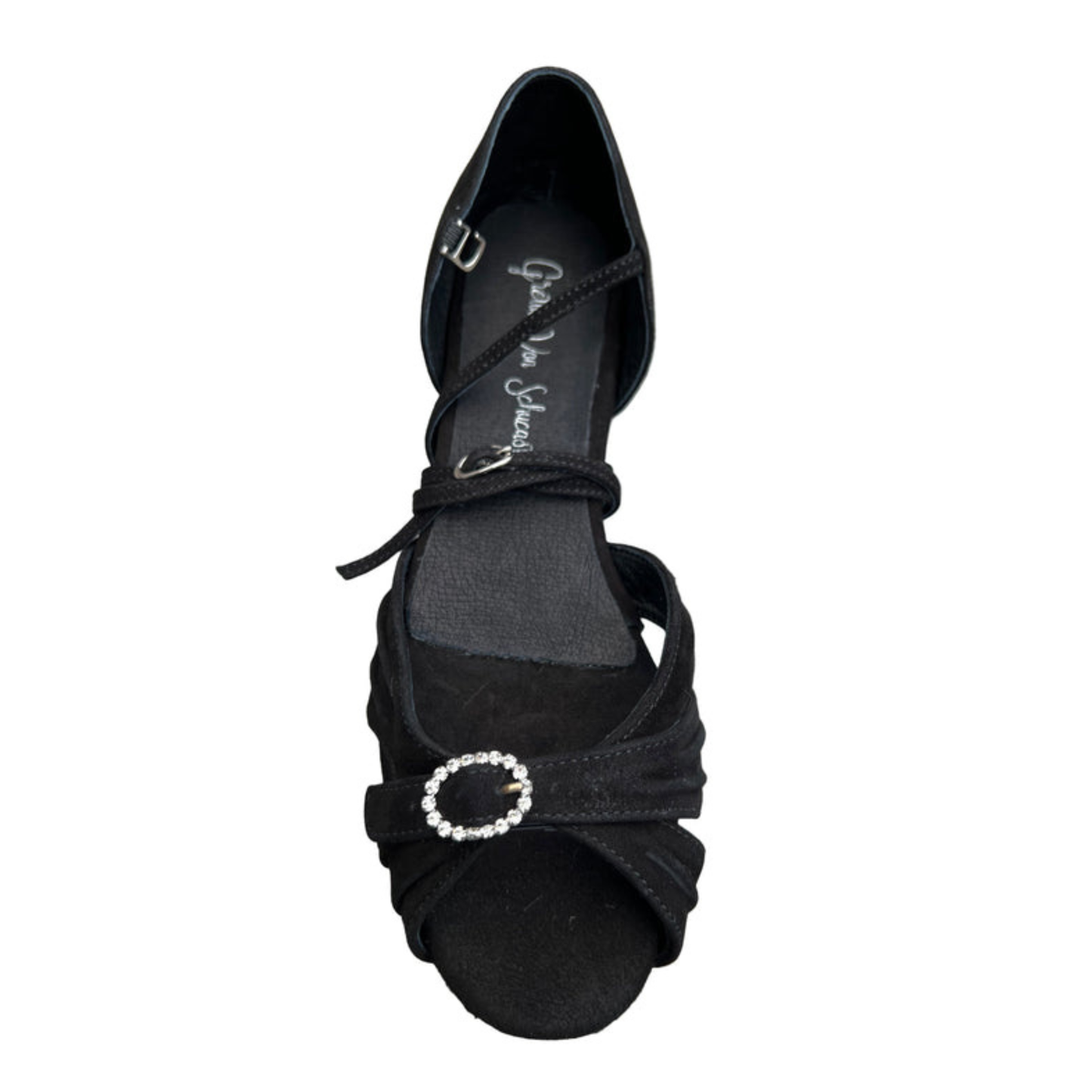 Coca Dance Sandal - Black Suede
