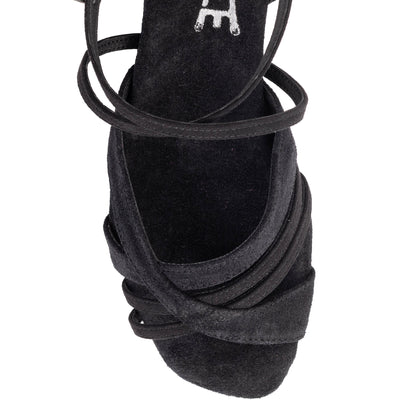 Flexee - Sonja Dance Sandal - Black Suede