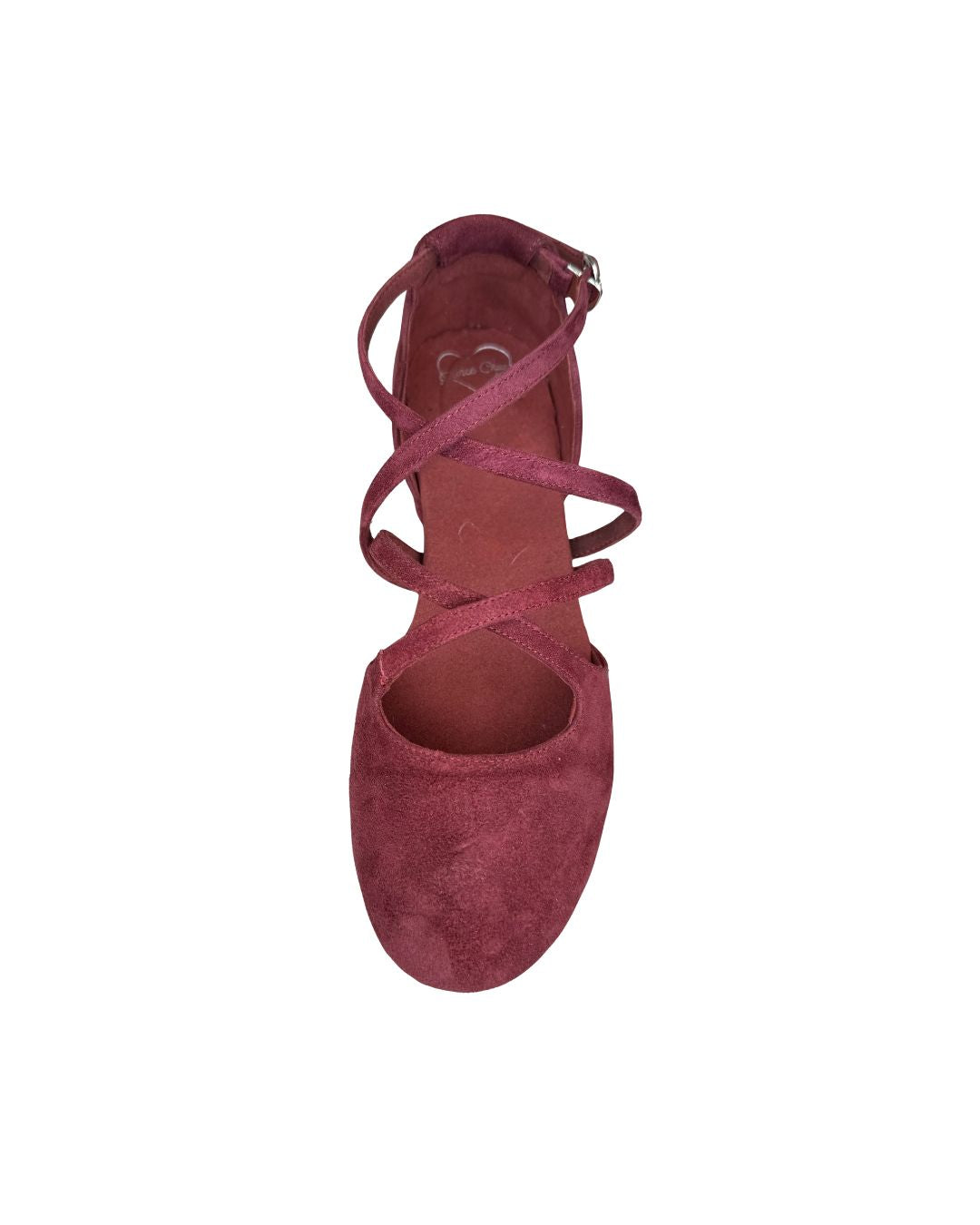 Wine Dance Crush - Emma - Closed-Toe Adjustable Dance Shoe