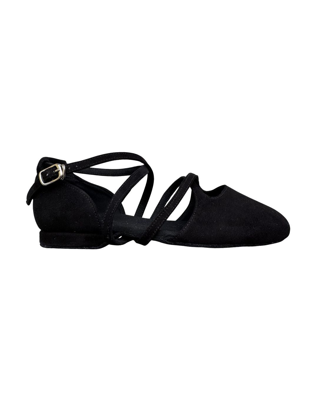 Dance Crush - Emma - Closed-Toe Adjustable Dance Shoe - Black