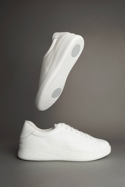 Portdance PD GR LISBON White Leather Dance Sneaker- Groovies