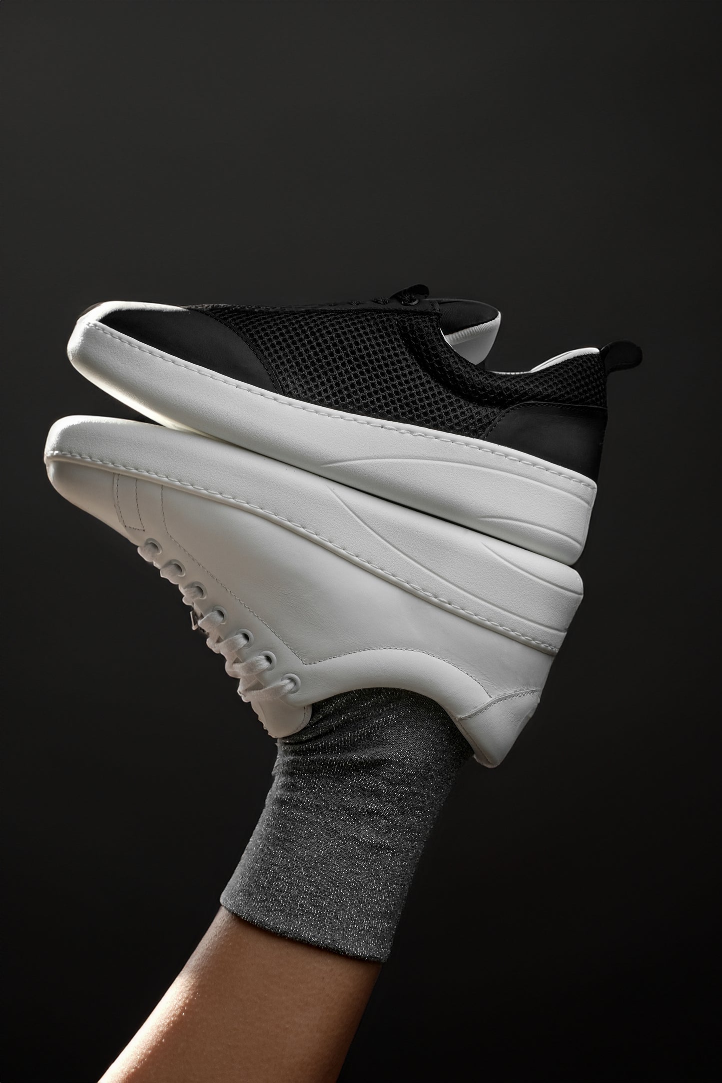 Portdance PD GR LISBON White Leather Dance Sneaker- Groovies