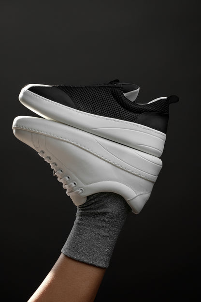 Portdance PD GR LISBON White Leather Dance Sneaker- Groovies