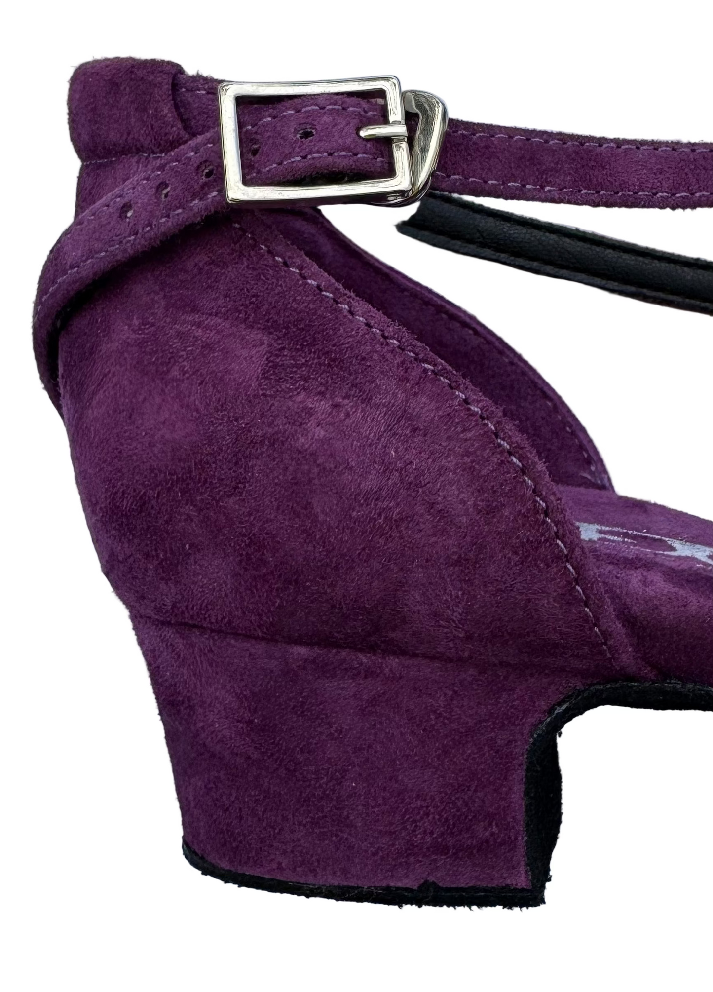 Flexee - Lena Dance Sandal - Purple 3cm Heel