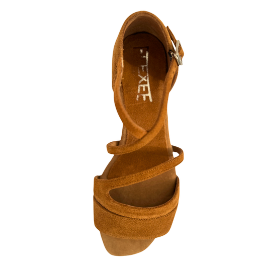 Flexee - Jewel Dance Sandal - Cognac (Y-strap)