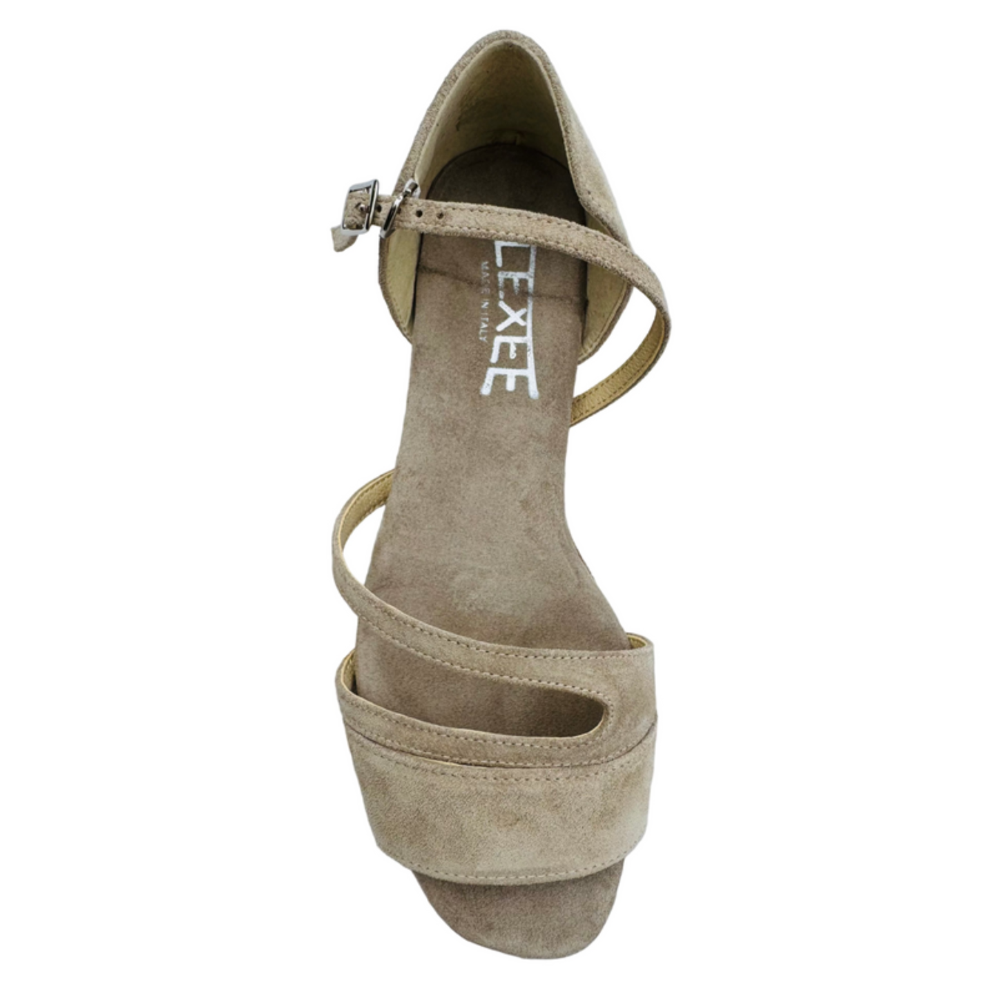 Flexee - Leiya Dance Sandal - Stone Italian Leather