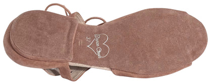 Patty Dance Sandal Nude Pink by Dance Crush