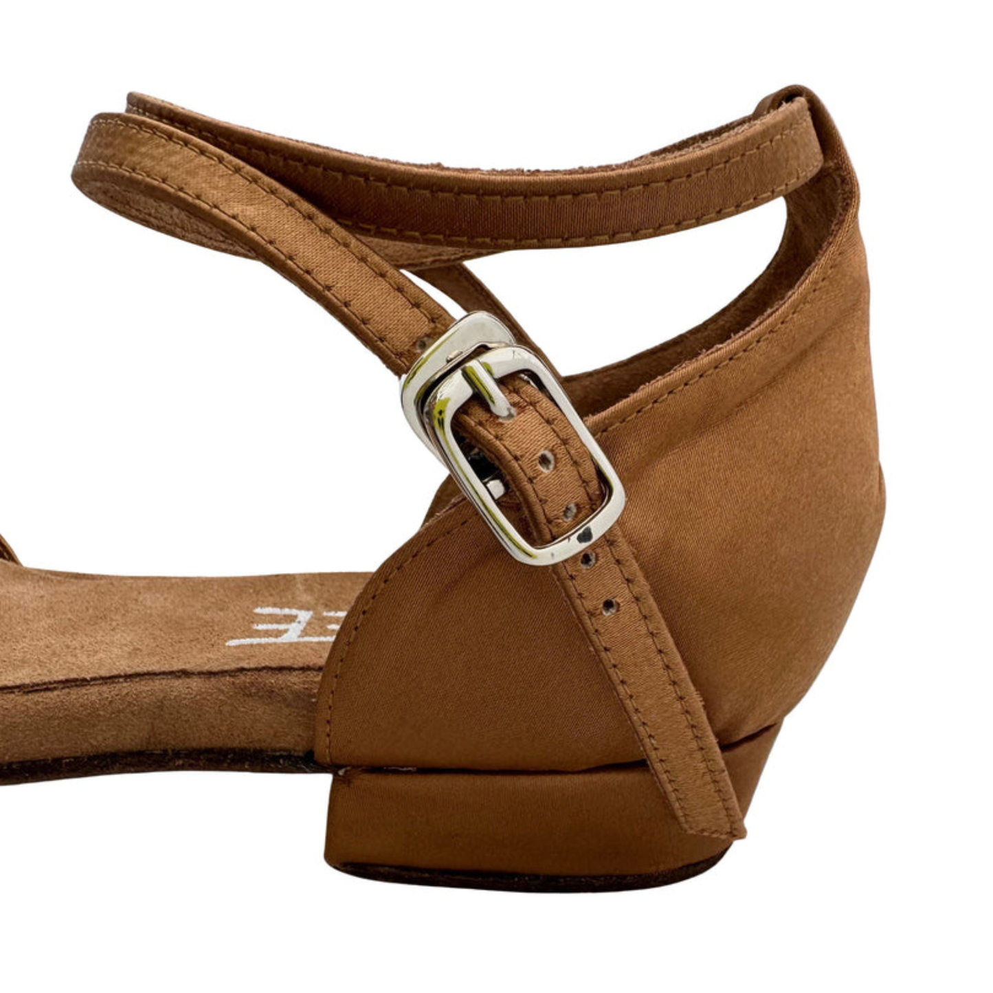 Rosa Dance Sandal - Tan Satin