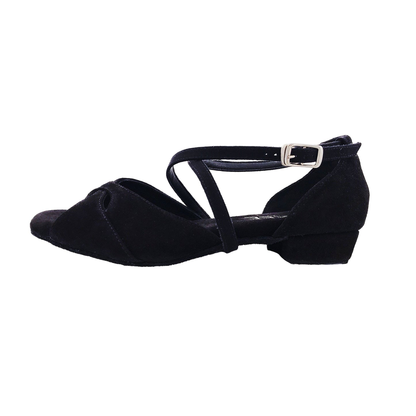 FINAL SALE Sara Low Heel Dance Sandal Black