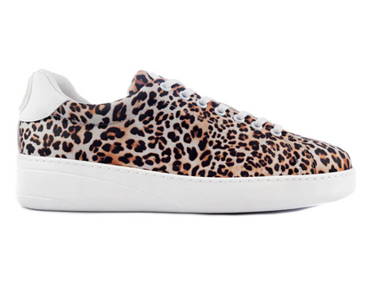 Portdance PD GR Bali Leopard/White Dance Sneaker- Groovies