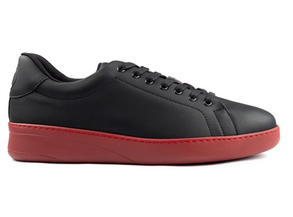 Portdance PD GR CHICAGO Black Leather/Bordeaux Dance Sneaker- Groovies