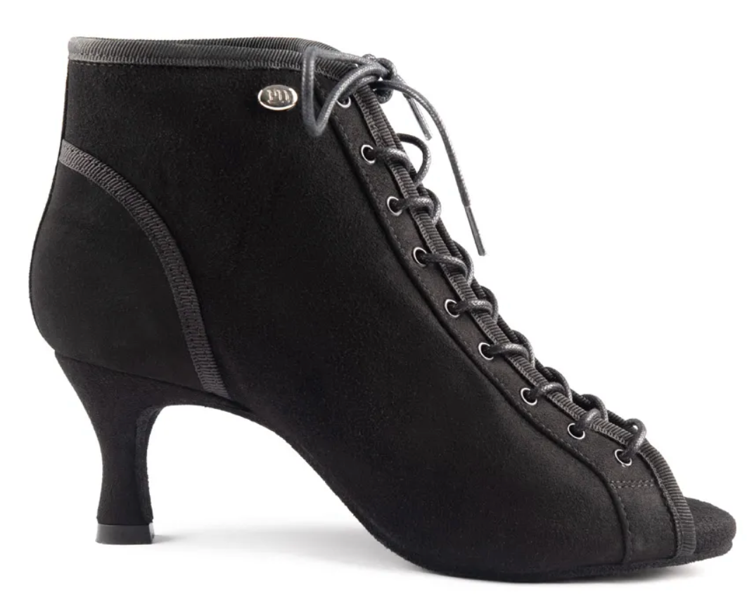 PortDance  -  PD 815 Black Nubuck – Heel 50