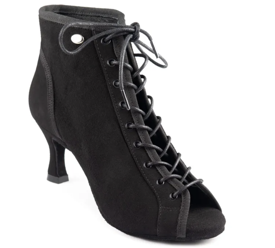 PortDance  -  PD 815 Black Nubuck – Heel 50
