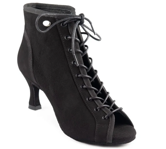 PortDance  -  PD 815 Black Nubuck – Heel 50