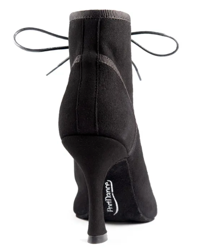 PortDance  -  PD 815 Black Nubuck – Heel 70