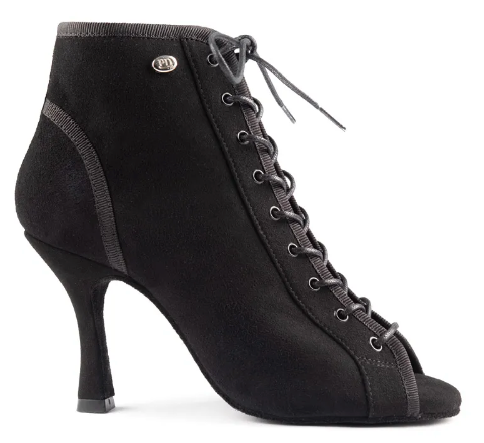PortDance  -  PD 815 Black Nubuck – Heel 70