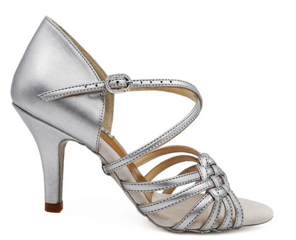 PortDance  -  PD PRO 001 Silver Leather – Heel 65