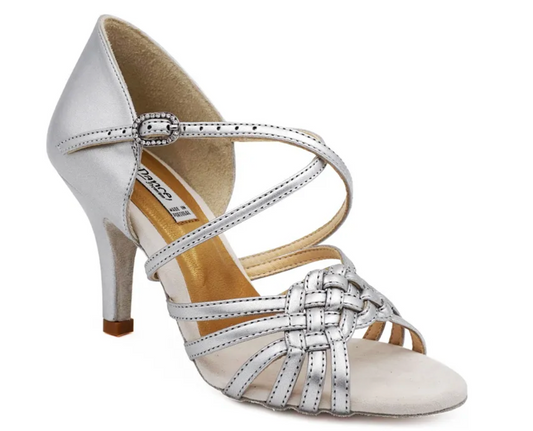 PortDance  -  PD PRO 001 Silver Leather – Heel 65
