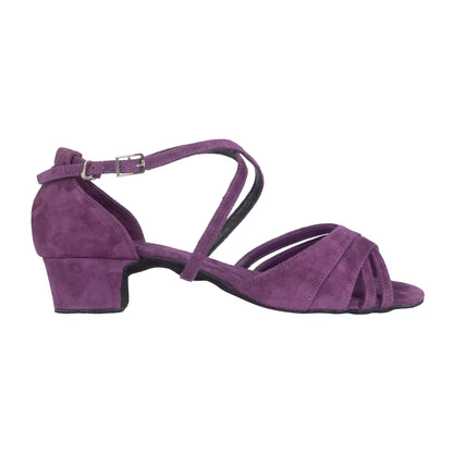 Flexee - Lena Dance Sandal - Purple 3cm Heel