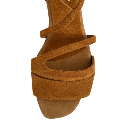Flexee - Jewel Dance Sandal - Cognac (Y-strap)