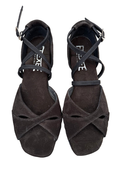 FINAL SALE Sara Low Heel Dance Sandal Black