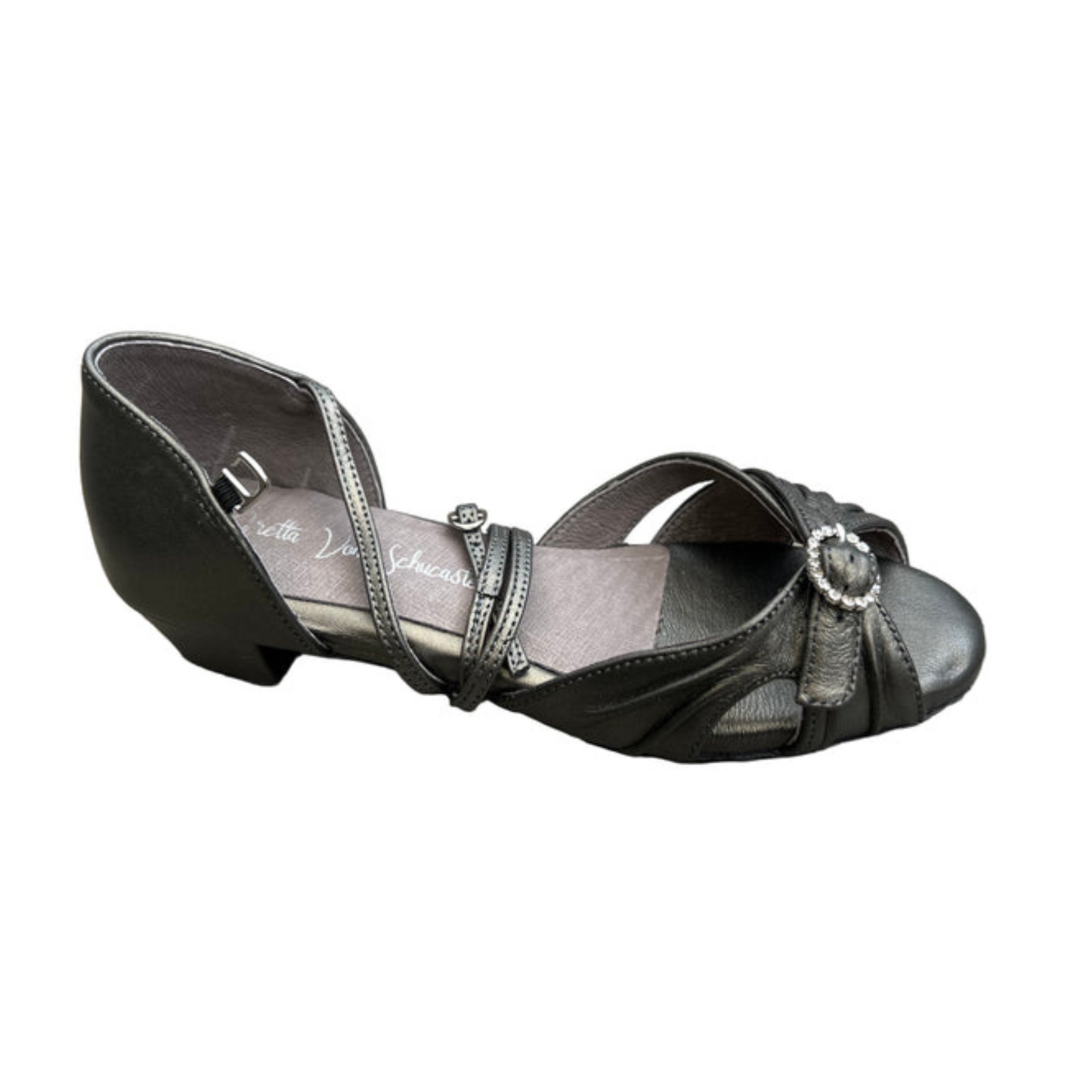 Coca Dance Sandal - Gunmetal Leather