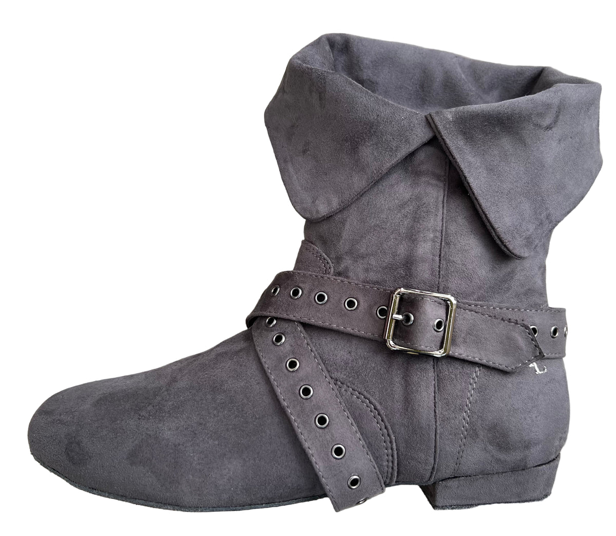 Tinker Bell Dance Boot - Grey Micro Suede