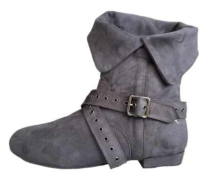 Tinker Bell Dance Boot - Grey Micro Suede