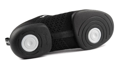 Unisex Vegan Black Groovies Split Sole Dance Trainer
