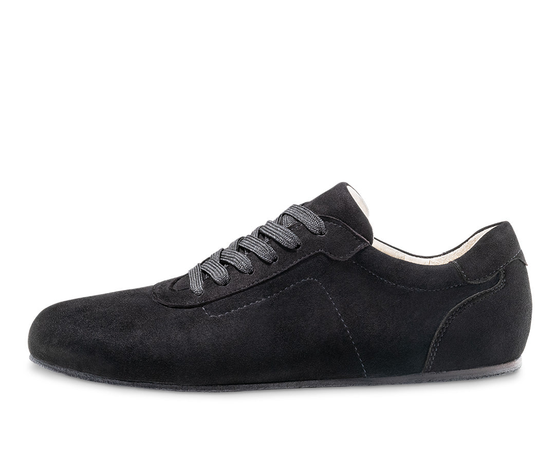 Werner Kern - Madison barefoot sneaker - Black Suede