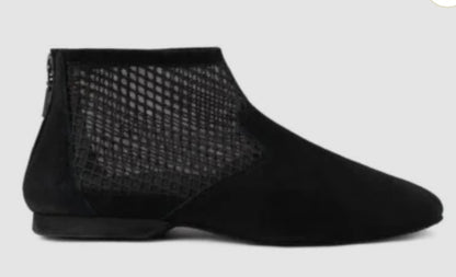 PortDance - Zip Up Dance Bootie - Black Mesh